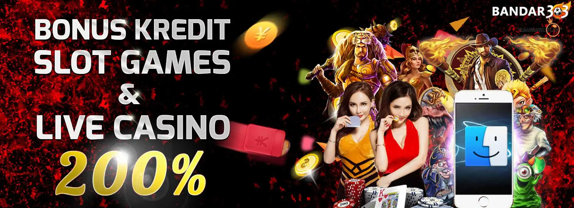 Promo Bonus Kredit 200% Live Casino & Slot Games